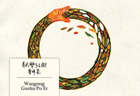 Wangong Gushu Pu Er 100g | Schlangenjahr Edition